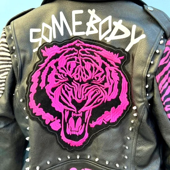 Azalea Wang moto jacket - Picture 2 of 5